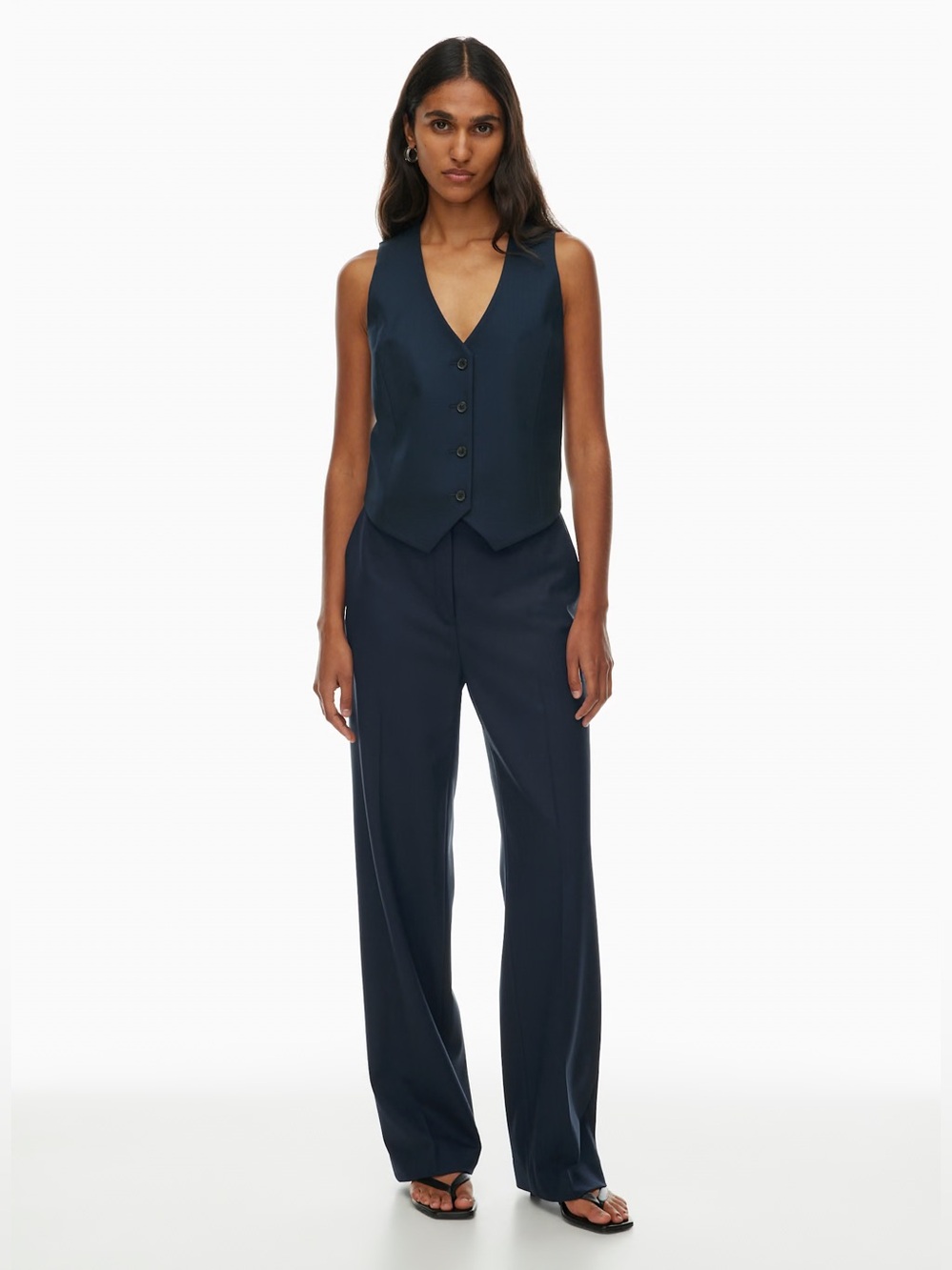 Aritzia Agency Pant - City Wool Size 0 NWT
